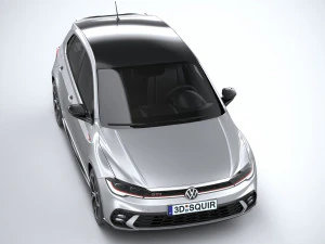 Volkswagen Polo GTI 2022 3D Model