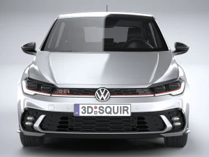 Volkswagen Polo GTI 2022 3D Model