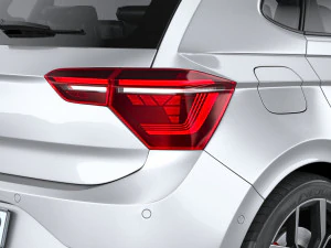 Volkswagen Polo GTI 2022 3D Model