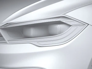 Volkswagen Polo GTI 2022 3D Model