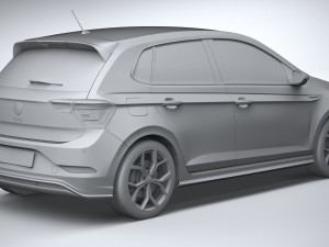 Volkswagen Polo GTI 2022 3D 模型