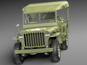 Jeep Willys MB 3D Model