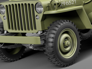 Jeep Willys MB 3D Model