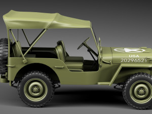 Jeep Willys MB 3D Model