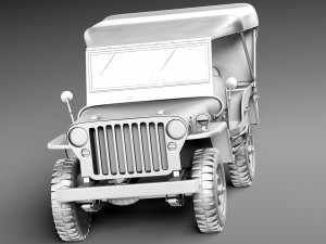 Jeep Willys MB 3D Model