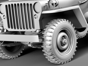 Jeep Willys MB 3D Model
