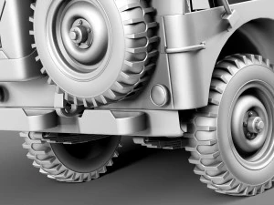 Jeep Willys MB 3D Model