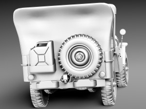 Jeep Willys MB 3D Model