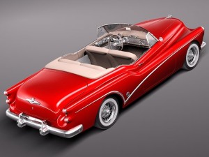 Buick Skylark Convertible 1953 Modelo 3D