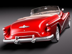 Buick Skylark Convertible 1953 Modelo 3D