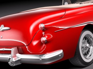 Buick Skylark Convertible 1953 Modelo 3D