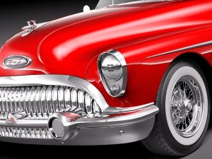 Buick Skylark Convertible 1953 Modelo 3D