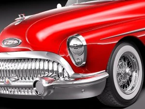 Buick Skylark Convertible 1953 3D Model