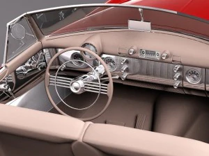 Buick Skylark Convertible 1953 3D Model
