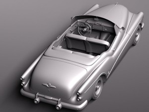 Buick Skylark Convertible 1953 Modelo 3D
