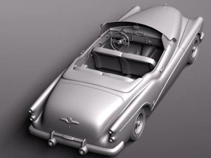 Buick Skylark Convertible 1953 3D Model