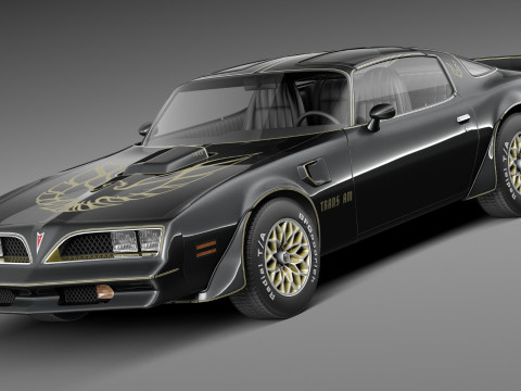 Pontiac Firebird Trans Am 1979-1981 SE Bandit 3D Model