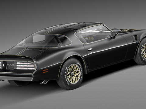 Pontiac Firebird Trans Am 1979-1981 SE Bandit 3D 模型