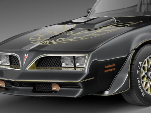 Pontiac Firebird Trans Am 1979-1981 SE Bandit 3D 模型