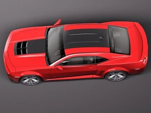 Chevrolet Camaro ZL1 2012 3D Model