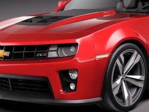 Chevrolet Camaro ZL1 2012 Modelo 3D