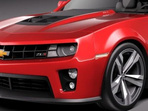 Chevrolet Camaro ZL1 2012 3D Model