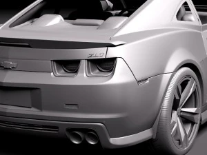 Chevrolet Camaro ZL1 2012 3D Model