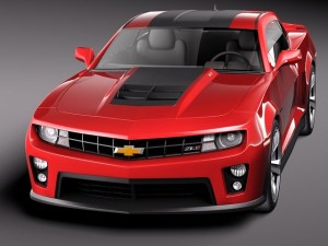 Chevrolet Camaro ZL1 2012 Modelo 3D