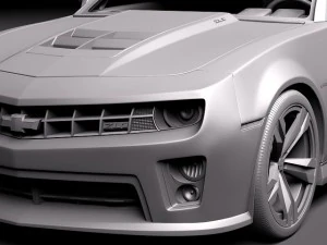 Chevrolet Camaro ZL1 2012 3D Model