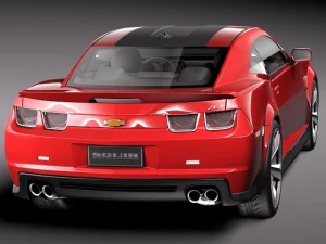 Chevrolet Camaro ZL1 2012 3D Model