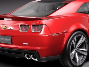 Chevrolet Camaro ZL1 2012 3D Model