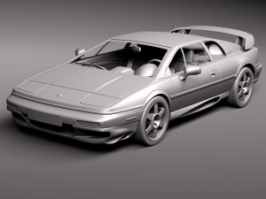Lotus Esprit V8 2002 3D 모델