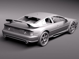Lotus Esprit V8 2002 3D 모델