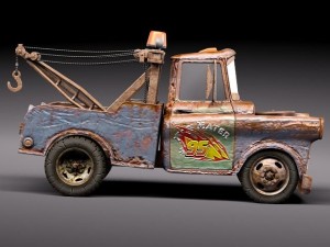 Tow Mater Cars 3D 모델