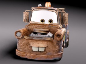 Tow Mater Cars 3D 모델