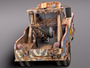 Tow Mater Cars 3D 모델