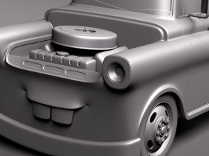 Tow Mater Cars 3D 모델