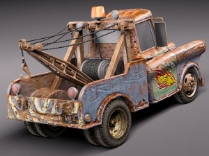 Tow Mater Cars 3D 모델