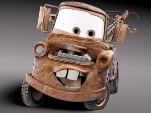 Tow Mater Cars 3D 모델
