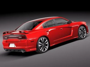 Dodge Charger SRT8 2012 3D Model