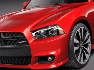 Dodge Charger SRT8 2012 3D Model