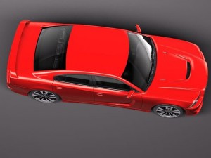 Dodge Charger SRT8 2012 3D Model