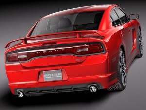 Dodge Charger SRT8 2012 3D Model