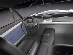 Mustang Shelby Cobra GT 500 1967 Modelo 3D