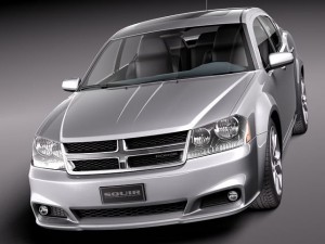Dodge Avenger RT 2012 Modèle 3D