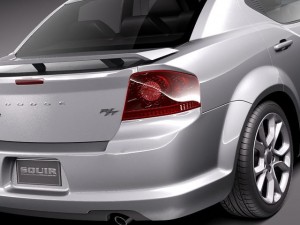 Dodge Avenger RT 2012 Modèle 3D