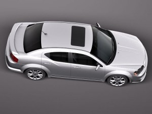 Dodge Avenger RT 2012 Modèle 3D