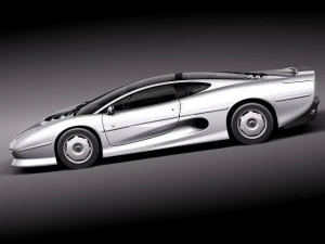 Jaguar XJ220 1992 3D Model