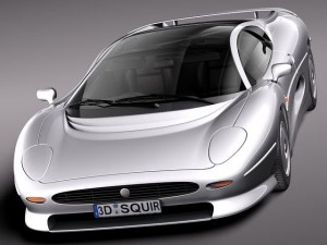 Jaguar XJ220 1992 3D Model