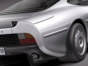 Jaguar XJ220 1992 3D Model